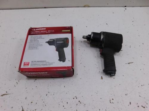 Husky 683214 pneumatic powered 1/2&#034; impact wrench tool 563766 e34 for sale