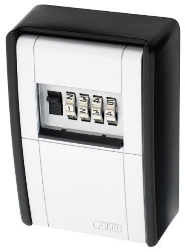 ABUS 787 C Key Safe 4-Dial Resettable Combination Key Storage Wall Mount Box,