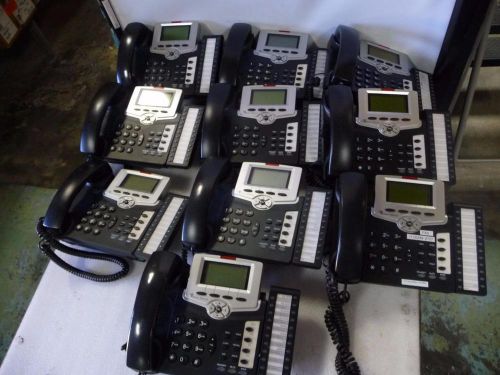 *Lot of 10* Tadiran Telecom T208M IP phones w/ TEM Extension
