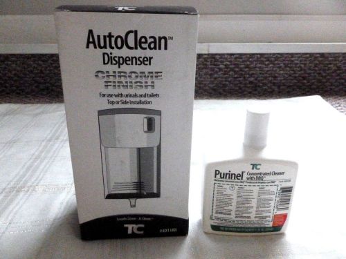 New in box TC AutoClean Dispenser and Concentrated Cleaner