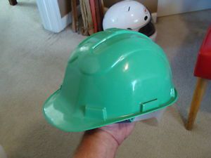Mint green color awesome hard hat tuf-e eastern safety equipment made in usa for sale