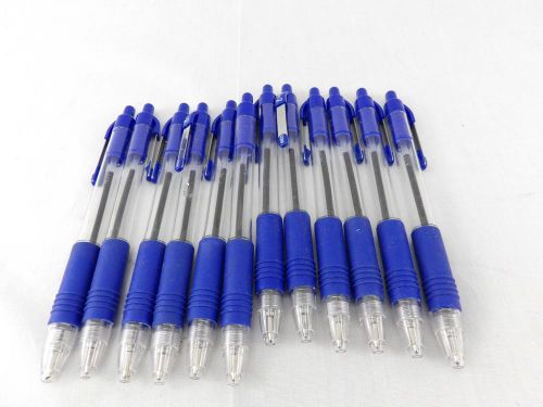 Zebra Z-grip Retractable Ball Point Pen medium Blue dozen