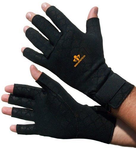 Impacto ts19920 anti-fatigue thermo glove, black for sale