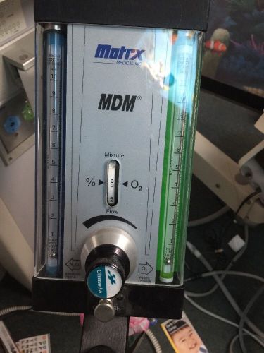 Matrx MDM Dental Nitrous Oxide Flowmeter