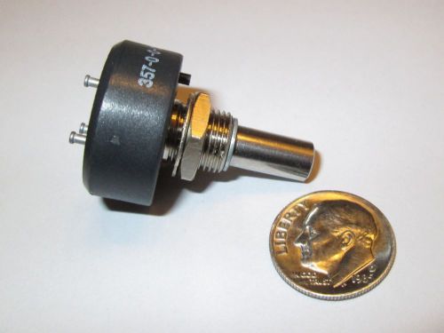 Spectrol #357 precision potentiometer 10k cont. rotation  nos for sale