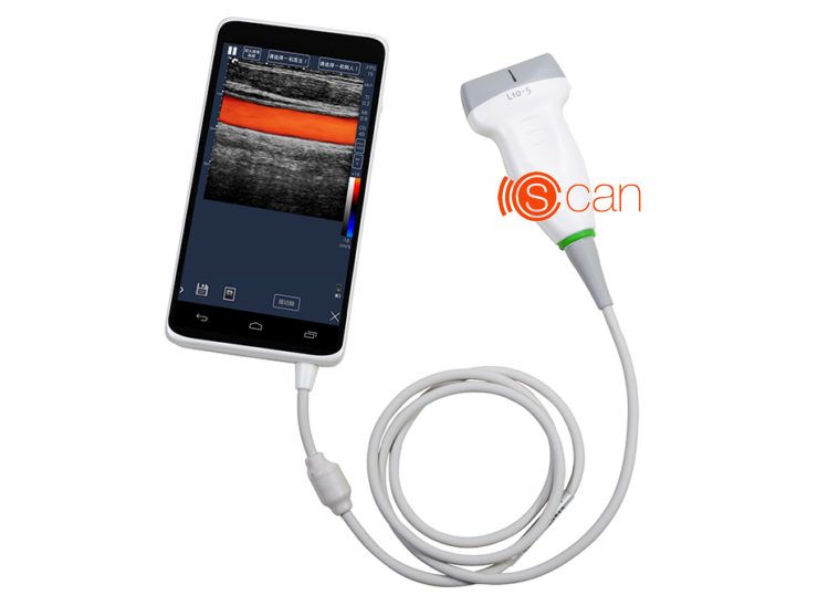 Meditech C-Scan Handheld Touch Screen Color Ultrasound Scanner Medical Supply