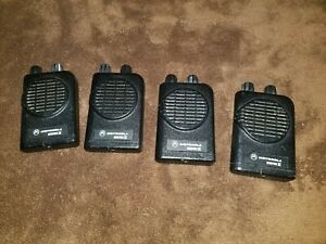 Motorola Minitor IV Pager Lot 4 Working Pagers