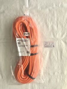 Teufelberger Orange/Yellow Tachyon Climbing Rope 11.5mm x 120” C3236-11-00120