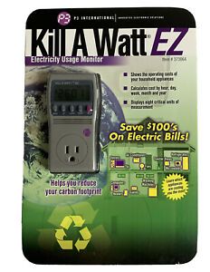 New P3 International KIll A Watt EZ Electricity Usage Monitor 373064