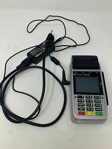 FIRST DATA FD-410 TESTED WITH POWER CORD CREDIT CARD TERMINAL - PREOWNED