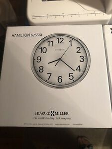Howard Miller Clock,Wall, Hamilton 625561, New In Box!