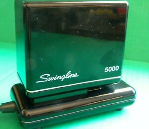 SWINGLINE 5000 ELECTRIC DESK TOP STAPLER, BLACK