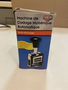 Cosco Automatic Numbering Machine, 6-Digits - Self Inking