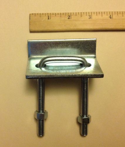 Square U-Bolt for 13/16&#034; &amp; 1-5/8&#034; Strut to Beam Clamp