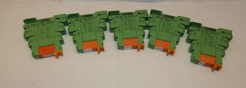 PHOENIX CONTACT 2967015 (PLC-BSC-24DC/21-21) RELAY SOCKET - LOT OF 5