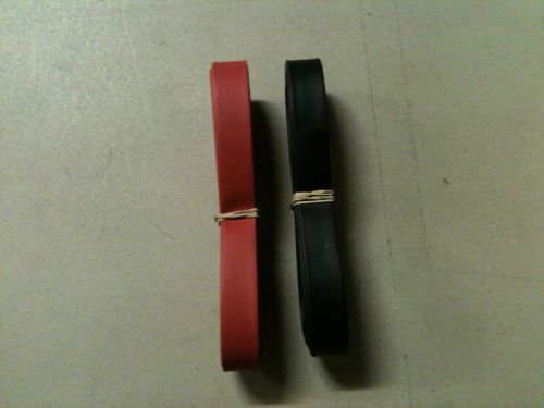 3/8&#034; ID / 9mm ThermOsleeve RED/BLACK Polyolefin 2:1 Heat Shrink tubing - 10&#039;each