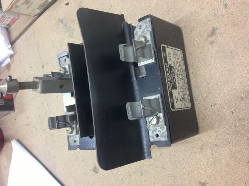 60A Westinghouse Visiflex Switch