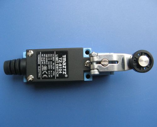 Tmaztz TZ-8104 AC 250V 5A DC 115V 0.4A Rotary Roller Lever Arm Limit Switch