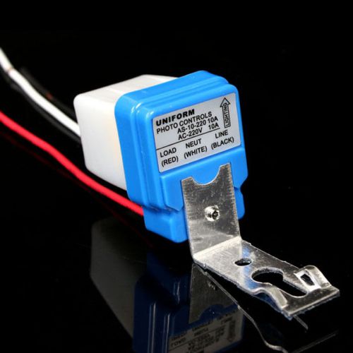 Auto On/Off Switch Photo-electric Street Lighting Controller 12V 10A Fine
