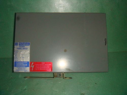 New westinghouse itap-322, intlk. fusible sw plug in unit, new in box, 240v, 60a for sale