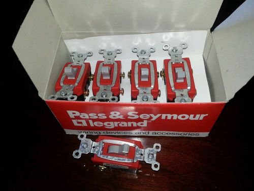 Pass &amp; Seymour CSB20AC3-GRY Commercial Grade Switch - LOT of 10