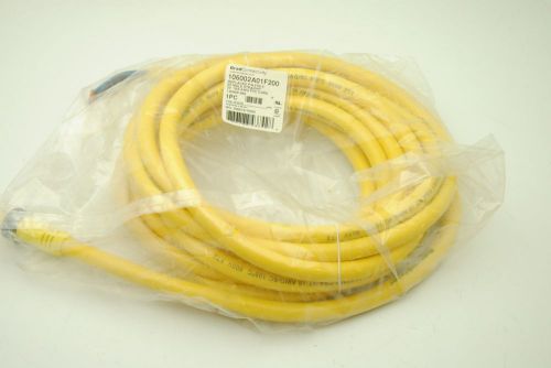 Brad Connectivity 106002A01F200, 6P Male Straight 20 16/6 AWG PVC Cord, New