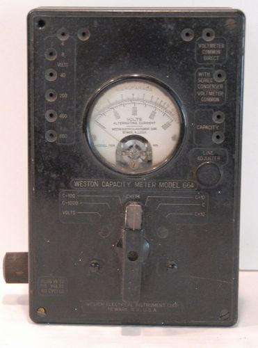 vintage electric meter model 664