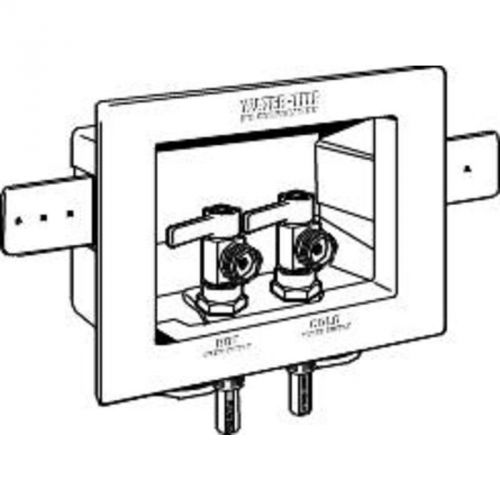 Du-All Washer Outlet Box With Valves 1/2&#034; Fgg CPVC 82054 Ips Corporation 82054