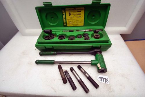 Greenlee No. 1804 Ratchet Knockout Punch Driver (31978)
