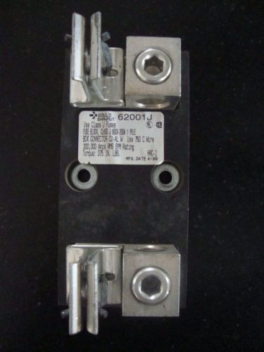 Ferraz Shwmut 62001J 600V-200A 1 Pole fuse block holder CLASS J  MORE AVAILABLE