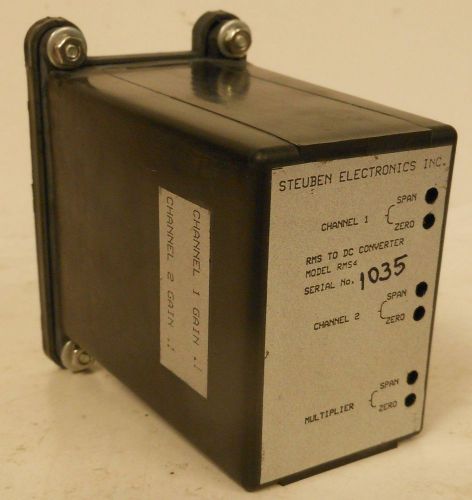 Steuben Electronics INC Field Wiring Multi-Channel RMS to DC Converter RMS-2AM