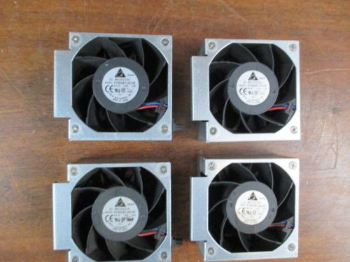 Lot of 4 delta brushless fan ffb0812ehe 12vdc 1.35a for sale