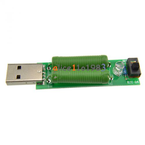 Usb load resistorpower resistors mobile power aging resistance module 1a 2a for sale
