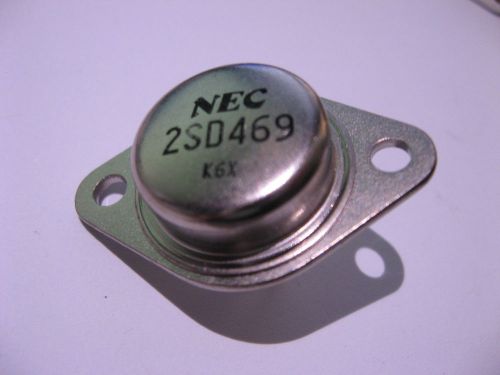Qty 1 NEC 2SD469 Silicon NPN High Power Transistor - VINTAGE NOS