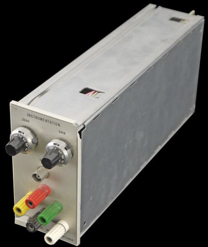 Calex 165 4-10v dc bridge amplifier rtd signal bridgesensor plug-in module for sale