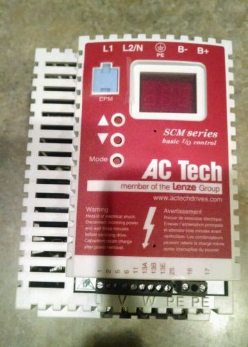 Ac tech scm series basic i/o control 1 hp