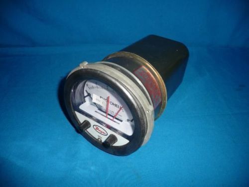 Dwyer series a3000 3005 c photohelic pressure switch/gage for sale
