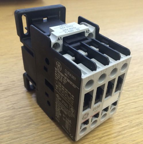 Ge cl00a310t1 5hp@460v non-reversing contactor 24v coil for sale