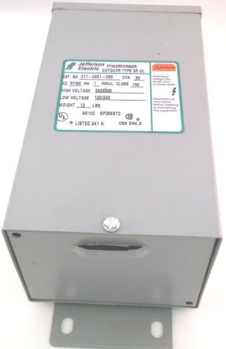 Jefferson 216-1441-00 .75kva 1ph 240/480pv 120/240sv control transformer for sale