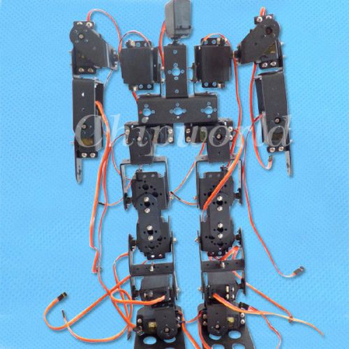 17 dof biped robot mechanical leg claw robot servo motor bracket no servo for sale