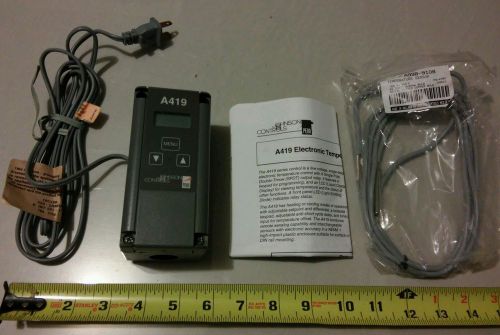 A419 Johnson Electronic Temperature Control &amp; Sensor - LED LCD Keypad Tool Men