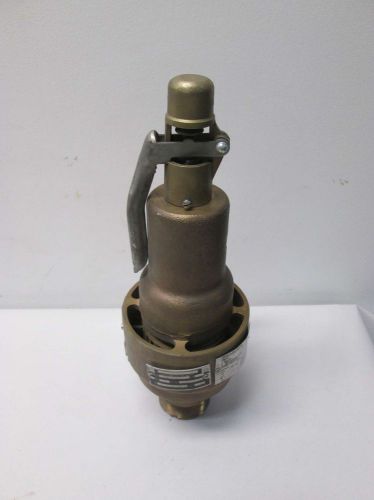 New kunkle 6182jh01-lm 80psi 2in npt 2337cfm bronze relief valve d406399 for sale