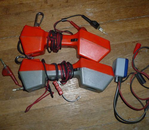 2 harris telephone butt test sets ts22lo ts22l for parts or repair for sale