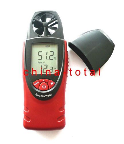 SR5021 Temp. Humidity meter Vane anemometer Thermo-Anemometer Airflow Meter