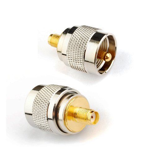 NEW RF coaxial coax adapter SMA female to UHF male PL-259 PL259