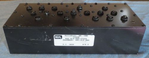K&amp;L Filter WSF-00444 Passband 880-915 MHz Filter