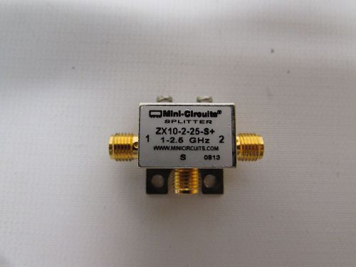 Mini circuits power splitter/combiner 1000-2500 mhz sma 1-2.5ghz 50? zx10-2-25-s for sale