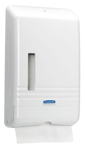 Kimberly Clark Wall Mount Towel Holder Slim Fold Dispenser (no hardware or key)