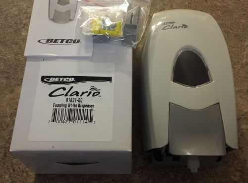 New Betco Clario Foaming White Dispenser 91821-00