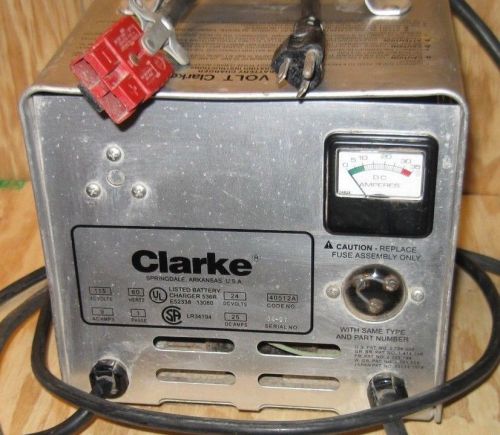 24 volt battery charger (CLARKE)
